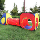 3 In1 Portable Baby Kids Play Ball Pit Indoor Outdoor Pop Up Tent Tunnel Set