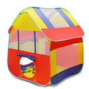 2 In1 Portable Kids Children Playhouse Indoor Outdoor Pop Up Tent Tunnel Set