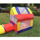 2 In1 Portable Kids Children Playhouse Indoor Outdoor Pop Up Tent Tunnel Set