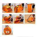 Portable Cute Orange Tiger Kids Children Indoor Outdoor Pop Up Play Tent Toy