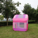 Portable Pink Princess Kids Girls Play House Indoor Outdoor Pop Up Tent Toy