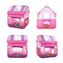 Portable Pink Princess Kids Girls Play House Indoor Outdoor Pop Up Tent Toy