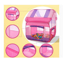 Portable Pink Princess Kids Girls Play House Indoor Outdoor Pop Up Tent Toy