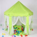 Green Princess Portable Playhouse Indoor & Outdoor Kids Play Tent Castle Toy
