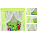 Green Princess Portable Playhouse Indoor & Outdoor Kids Play Tent Castle Toy