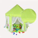 Green Princess Portable Playhouse Indoor & Outdoor Kids Play Tent Castle Toy