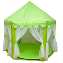 Green Princess Portable Playhouse Indoor & Outdoor Kids Play Tent Castle Toy