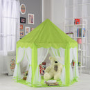Green Princess Portable Playhouse Indoor & Outdoor Kids Play Tent Castle Toy