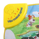 Magicdeal Kids Baby Toddlers Simulation Farm Animal Music Carpet Music Touch Play Singing Gym Carpet Mat Toy Gift
