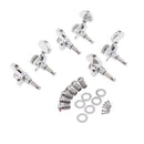 3R3L Locked String Tuning Pegs keys Tuners Machine Heads Guitar Acces-Chrome