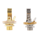 Electric Guitar/Bass Output Jack Socket 6.35mm 1/4''-Zinc Alloy & Copper