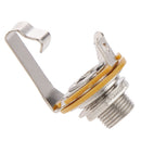 Electric Guitar/Bass Output Jack Socket 6.35mm 1/4''-Zinc Alloy & Copper