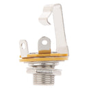 Electric Guitar/Bass Output Jack Socket 6.35mm 1/4''-Zinc Alloy & Copper
