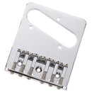 L-Shaped 6 Saddles Vintage Style TL Electric Guitar Bridge-Silver