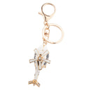 Exquisite Key Ring Helicopter Keychains Key Ring Fashion Souvenir for Women