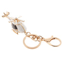 Exquisite Key Ring Helicopter Keychains Key Ring Fashion Souvenir for Women