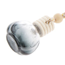 Car Fragrance Clear Empty Refillable Perfume Air Freshener Hanging Bottle