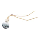 Car Fragrance Clear Empty Refillable Perfume Air Freshener Hanging Bottle