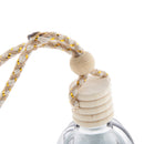 Car Fragrance Clear Empty Refillable Perfume Air Freshener Hanging Bottle