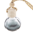 Car Fragrance Clear Empty Refillable Perfume Air Freshener Hanging Bottle