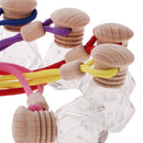 Car Fragrance Clear Empty Refillable Perfume Air Freshener Hanging Bottle