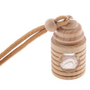 Car Fragrance Clear Empty Refillable Perfume Air Freshener Hanging Bottle