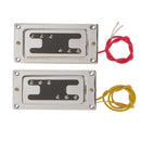 Mini Humbucker Pickup for 6-String Rickenbacker Electric Bass Guitar Silver