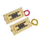 Double Columns Humbucker Pickup for Rickenbacker Electric Bass Guitar Golden