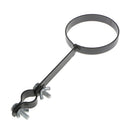 Portable 24cm PVC Drumstick Pouch w/ Metal Clamp Percussion Instrument Drum Sticks Bag - Khaki