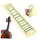 Ultra Thin Violin Fingerboard Position Intonation Sticker Marker for 4/4 Instruments