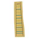 Ultra Thin Violin Fingerboard Position Intonation Sticker Marker for 4/4 Instruments
