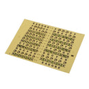 Unltra Thin Fretboard Note Sticker Inlay Marker Guitar Learners Exercise Aid