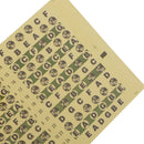 Unltra Thin Fretboard Note Sticker Inlay Marker Guitar Learners Exercise Aid
