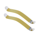 2pcs Luthier Guitar Care Tool String Spreaders for Cleaning Fretboard Yellow