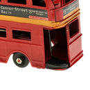 Kids Metal Double-deck London Bus Model Die-cast Vehicles Handmade Craft