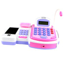 Kids Cash Register Toy Supermaket Pretend Playset Electronic Cash Calculator
