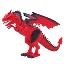 Batteries Operated Walking Fiery Dinosaur Model Toy-Wings Flaping & Roaring