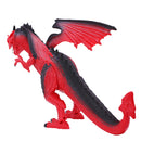 Batteries Operated Walking Fiery Dinosaur Model Toy-Wings Flaping & Roaring