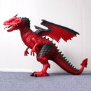 Batteries Operated Walking Fiery Dinosaur Model Toy-Wings Flaping & Roaring