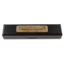 24 Hole Polyphony Harmonica, C w/ Case, Professional Harmonica Titanium Blue