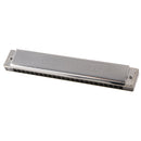 Baby Child Beginners Girls Silver Toy 24 Tremolo Hole Harmonica C Polyphony