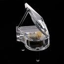 Acrylic Piano Music Box Wind Up Music Box Desk Decoration Castle in the Sky