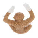 Realistic Little Gibbon Wild Animal Figurine Model Action Figure Kids Toy