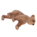 Realistic Little Brown Bear Wild Animal Figurine Model Action Figure Kid Toy