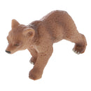 Realistic Little Brown Bear Wild Animal Figurine Model Action Figure Kid Toy