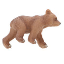 Realistic Little Brown Bear Wild Animal Figurine Model Action Figure Kid Toy