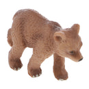 Realistic Little Brown Bear Wild Animal Figurine Model Action Figure Kid Toy