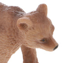 Realistic Little Brown Bear Wild Animal Figurine Model Action Figure Kid Toy