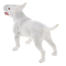 Realistic Bull Terrier Pet Dog Animal Figurine Model Action Figure Kids Toy