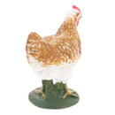 Realistic Hen Chicken Farm Yard Animal Figurine Model Action Figure Kids Toy
